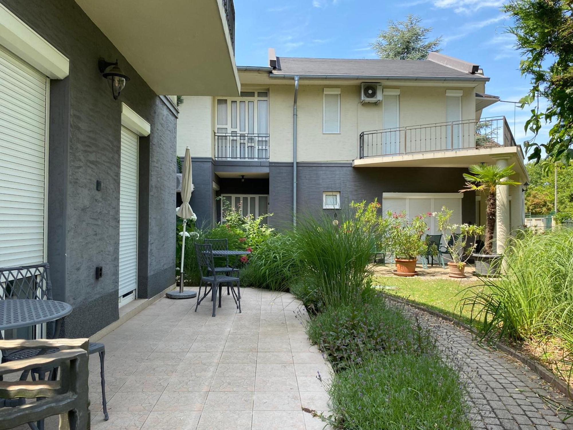 Csenge Villa Siofok Bagian luar foto