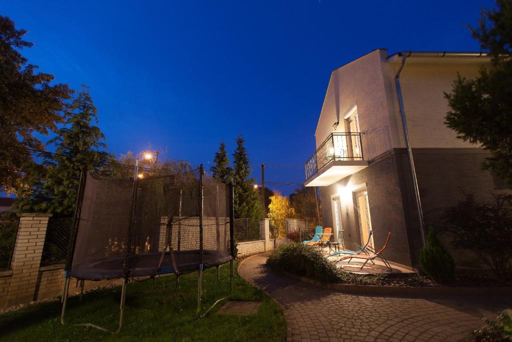 Csenge Villa Siofok Bagian luar foto
